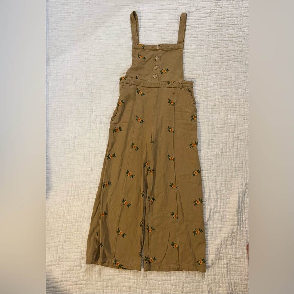 Floral Cider Overalls Size L